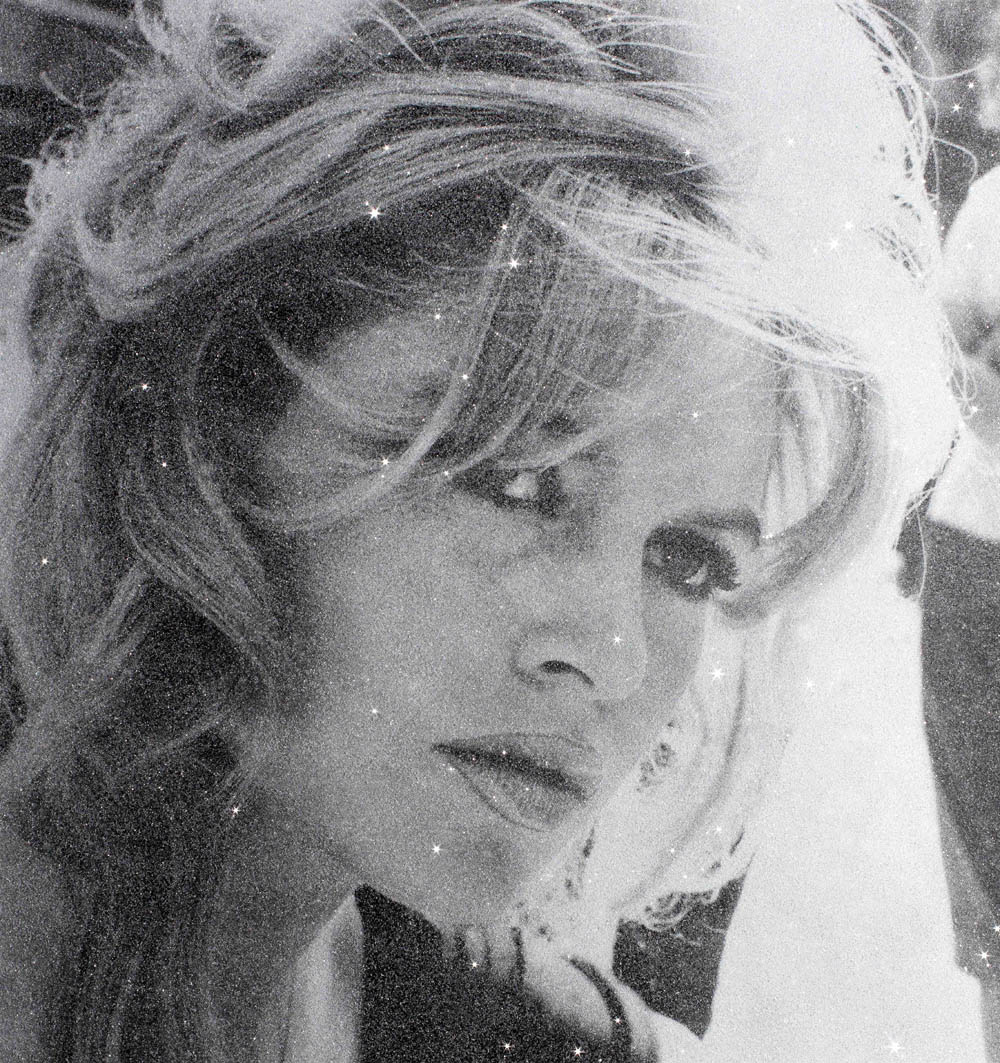 Brigitte Bardot With Diamond Dust