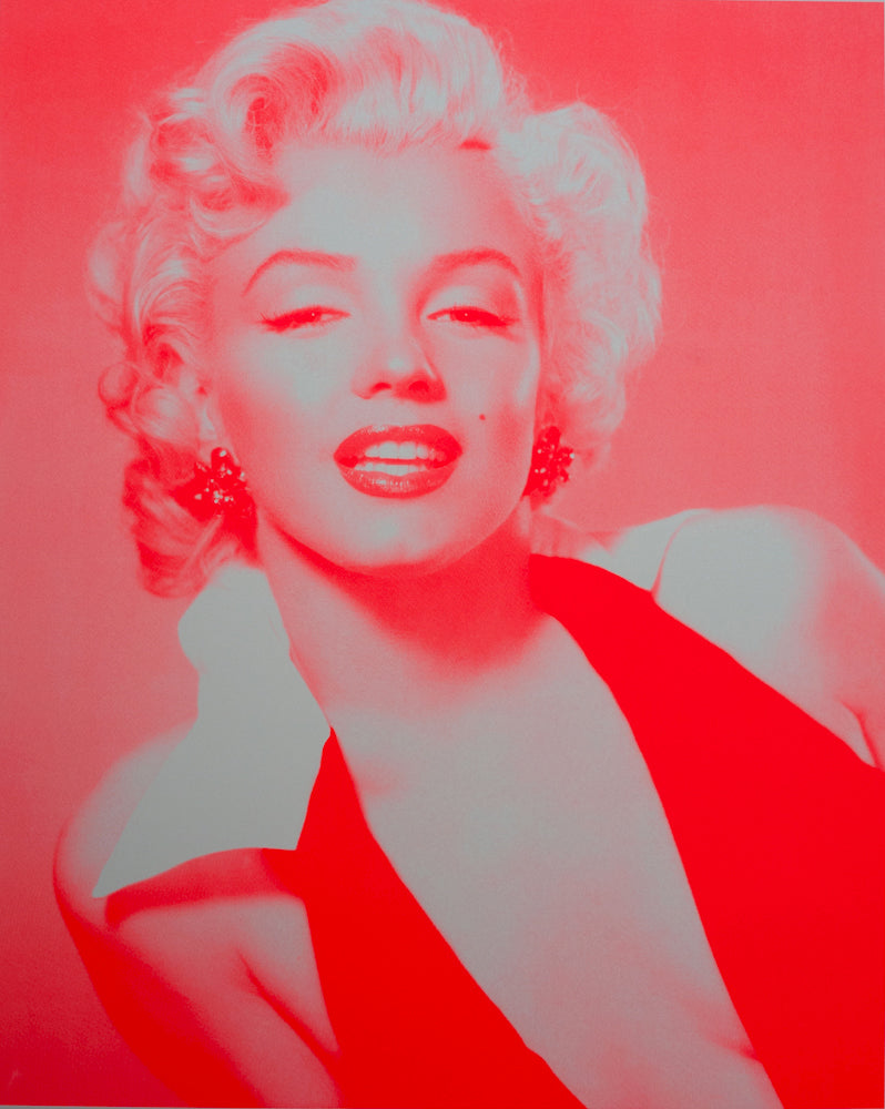 Marilyn Monroe - Candy Floss Pink and Neon Red
