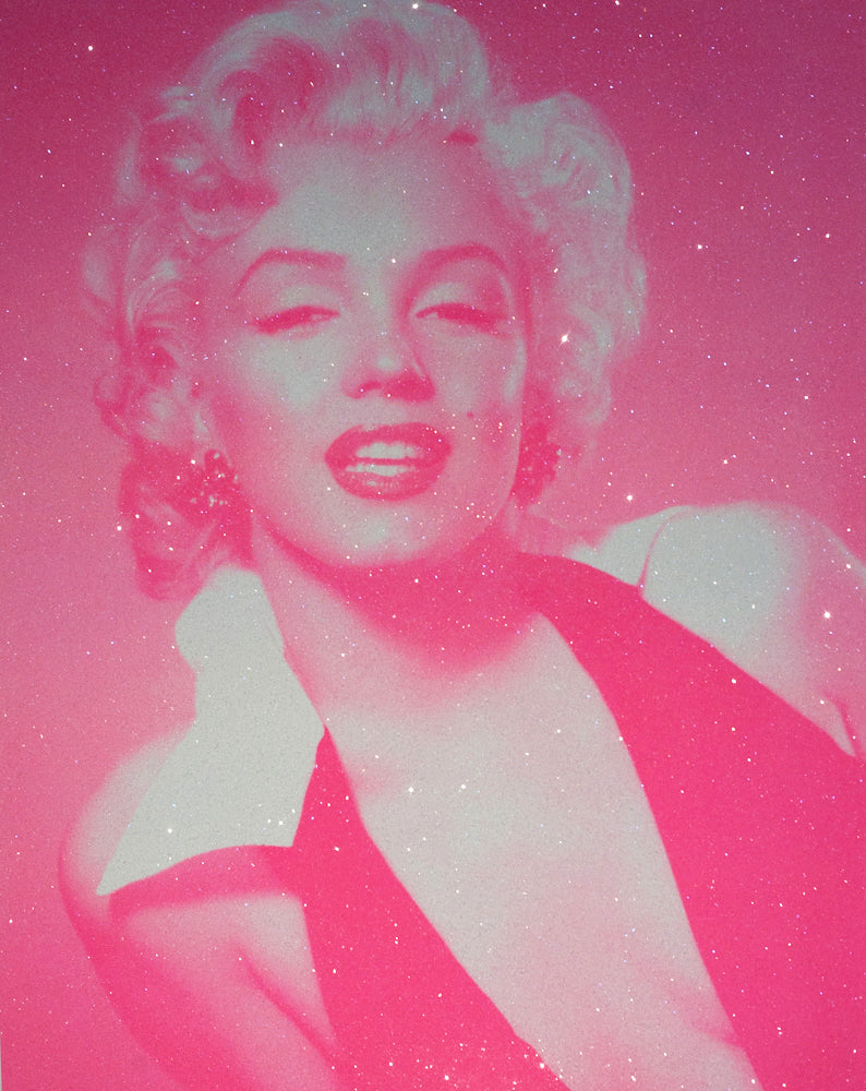 Marilyn Monroe - Candy Floss Pink and Neon Red