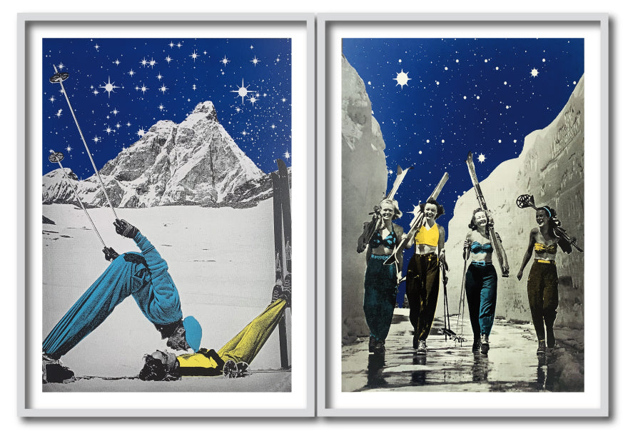 Ski Diptych