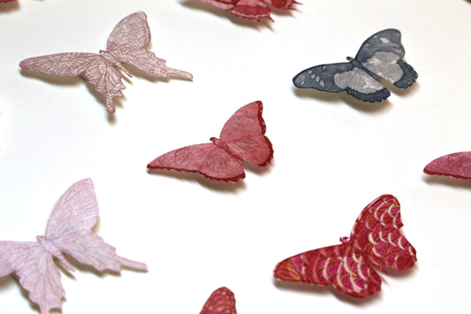 Eleven truly splendid pink specimens and a silver one