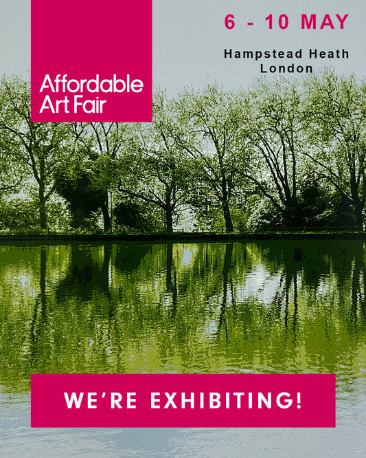 We're back at the Affordable Art Fair in Hampstead!