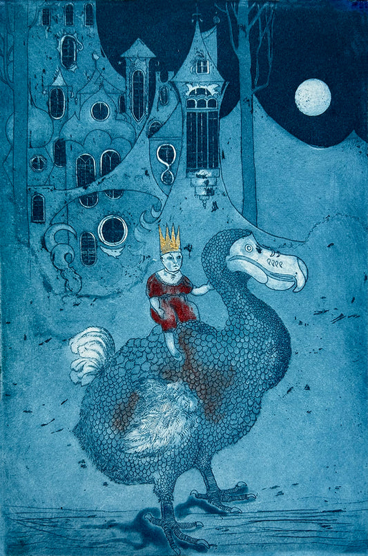 King of the Castle (Blue) - hand embellished