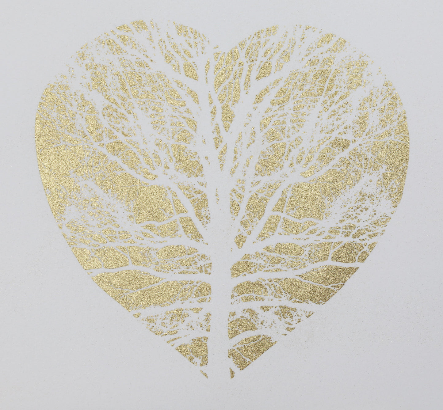 Can you feel my heart beat? Gold Edition (Unframed)